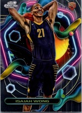 2023-24 Topps Chrome Cosmic #195 Isaiah Wong