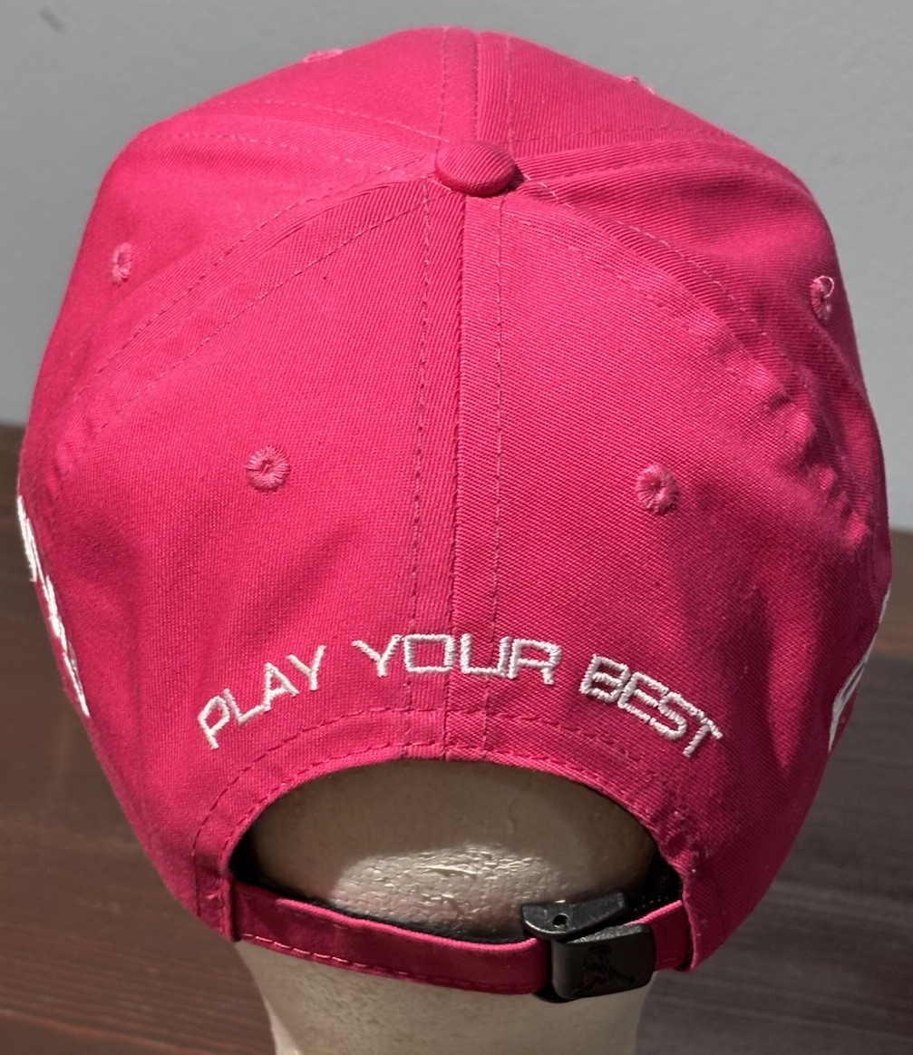 Ping Golf Hat Hot Deep Pink Strapback Adjustable … - image 4