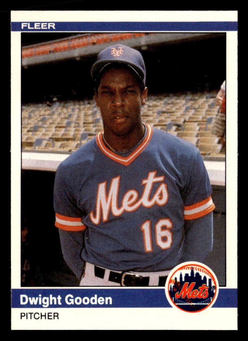 1984 Fleer Update Dwight Gooden #U-43 Rookie New York Mets NM-MT RC IC842