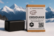ObsidianX Graphene Performance Ski Wax Vegan All-Temp 3.5oz Made USA Racing