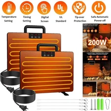 Heat Lamp for Chicken Chicks 200W Adjustable Chicken Coop Heater for Poultry Pet