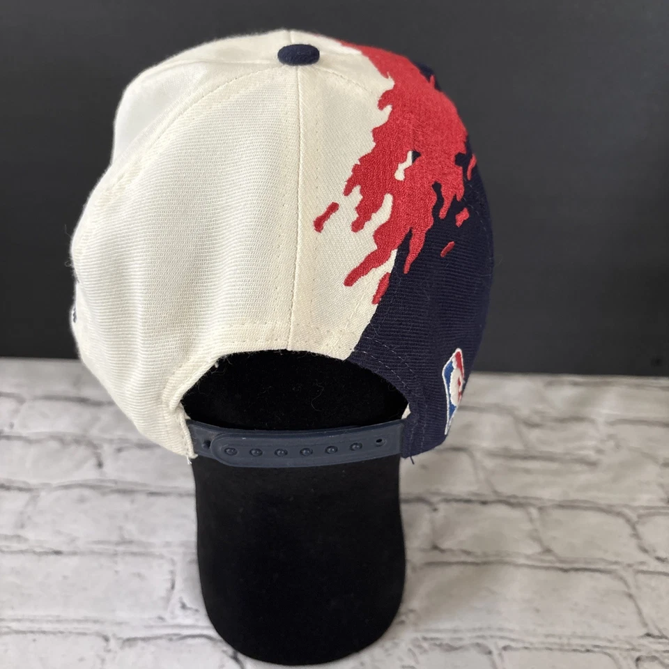 ВИНТАЖНАЯ 90-х Houston Rockets Splash Hat - Логотип Спортивная Бейсболка - РЕДКАЯ Коллекционная! - Изображение 4 из 4