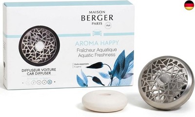 Lampe Berger Autoduft Aroma Happy - Fraîcheur Aquatique/Aquatic Freshness