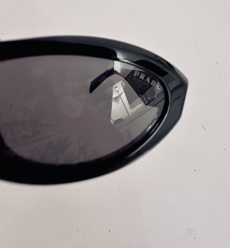 PRADA Symbole Oval Cat Damen Sonnenbrille PR 26ZS 16K08Z schwarz dunkelgrau ORIGINAL - Bild 18 von 24