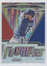 2021 Panini Prizm Fearless Red White & Blue Prizm Joey Gallo #FR-10 sq1
