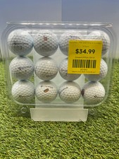 TaylorMade TP5X 2024 White 5A Mint Golf Balls - 1 Dozen