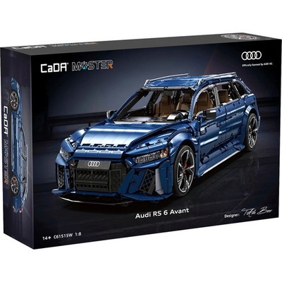 CaDA Audi RS 6 Avant 2019 1:8 Master Building Set 4663tlg C61515W