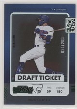 2021 Panini Contenders Draft Ticket Green 29/299 Mookie Betts #19 1u6