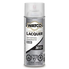 Watco 63081 Lacquer Finish, 11.25 Oz Spray (pack Of 1), Clear Gloss