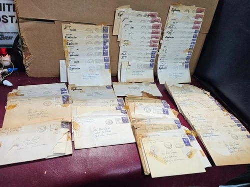 US  Vtg Love Letters 1950s Handwritten His  and Hers Hotel Ephraim Beach resort