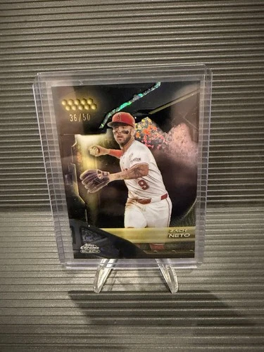 Zach Neto 2026 Topps Chrome Zach Neto Refractor