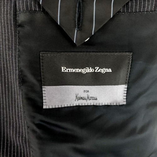 NEW Ermenegildo Zegna Trofeo Wool 2 Button 2 Piece Suit 38L Gray Striped 34/32 - Picture 8 of 13