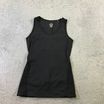 TOMMIE COPPER Tank Womens Small Lower Back Support Black  Tank Top Dsasgfds