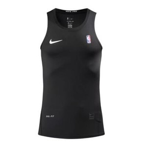 nike nba logo compression tank top