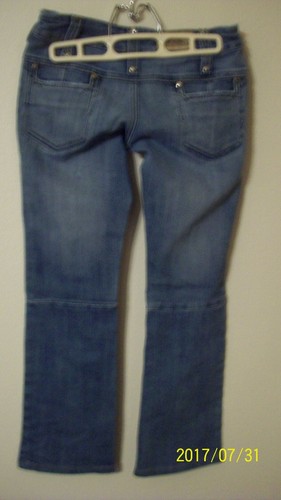 candies girls size 0 jeans 5 pocket stretch straight leg 29 in waist 32 in L - Picture 4 of 12