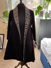 Women's  Black Long Formal Coat Black