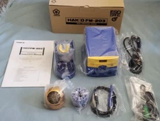 Genuine Brand New HAKKO FM203-01 Soldering Iron Full Kit w/FM2027 Tip USA seller