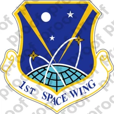 STICKER USAF 1st Space Wing