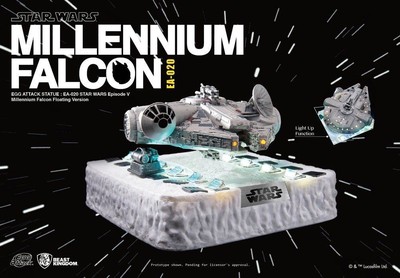 ea-020 floating ミレニアムファルコン egg attack new EGG ATTACK STARWARS EPISODE V Millennium Falcon Magnetic