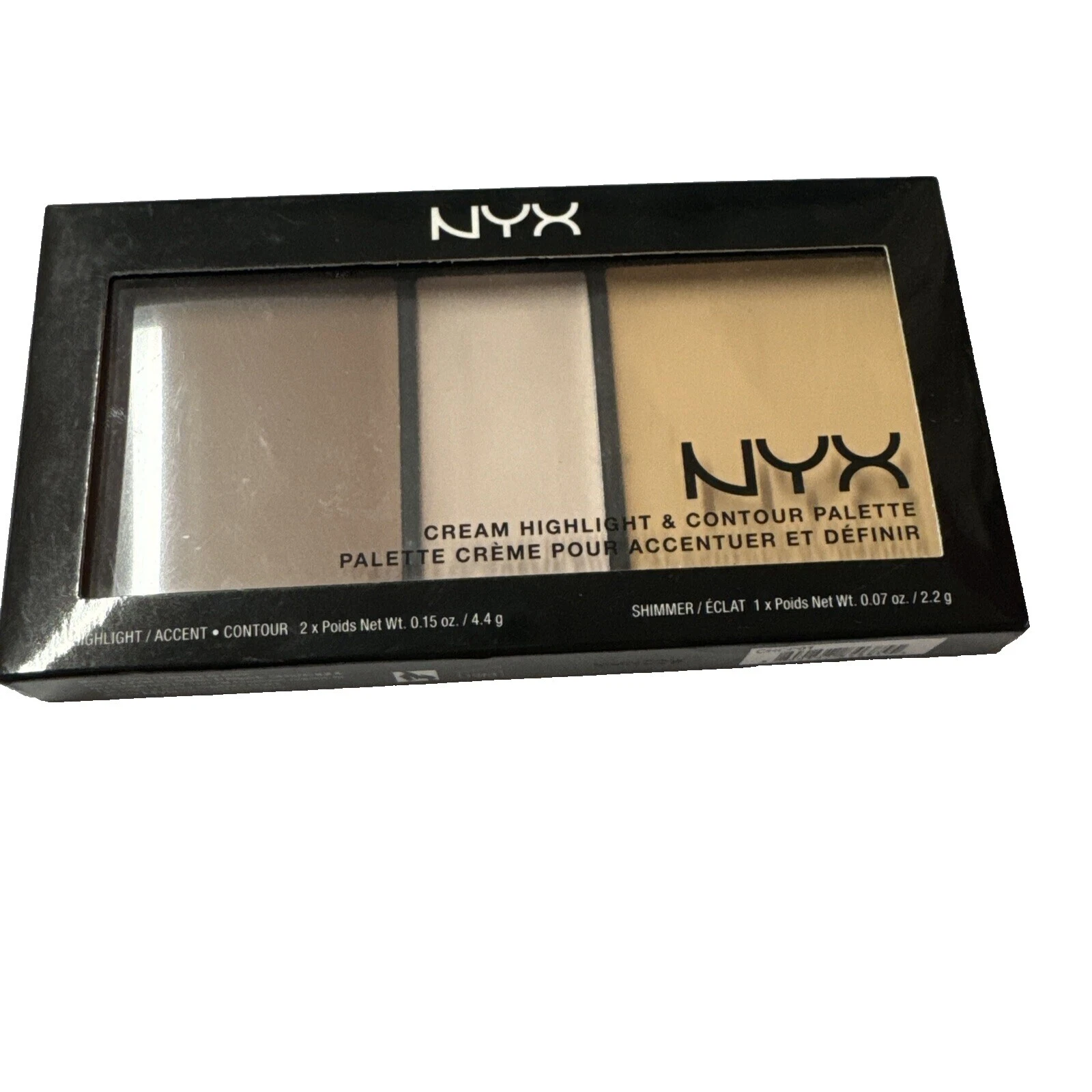 NYX Pressed Powder Matte Face Bronzer, Contour & Highlighter