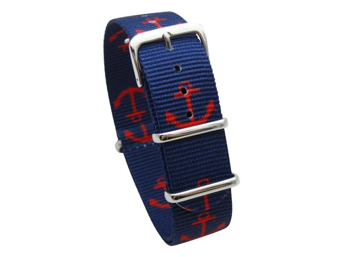 HNS Grafik Muster Druck Ballistische Nylon Modeuhr Ersatzband Band - Bild 110 von 146