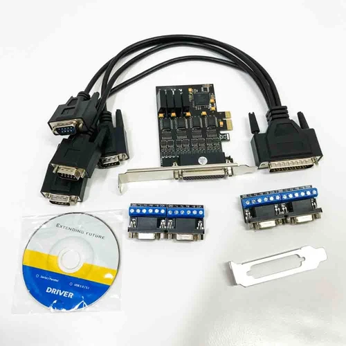 Kalea-INFORMATIQUE 2-Port RS422 RS485 PCI Express PCIe-Controllerkarte mit EXAR