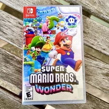 Super Mario Bros Wonder - Nintendo Switch - BRAND NEW SEALED (USA)