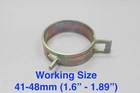 Radiator Hose Spring Clamp, Fuel / Oil Hose Clip, 41-48mm 1.6 - 1.89"  x 4 PCS