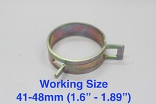 Radiator Hose Spring Clamp Fuel Oil Hose Clip 41-48mm 1.6 - 1.89 X 4 Pcs