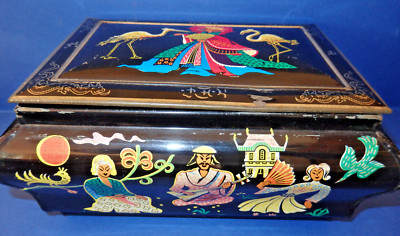 antike HARIBO-Blechdose HAROBO LAKRITZEN BONN 22x15cm H:10cm Metall