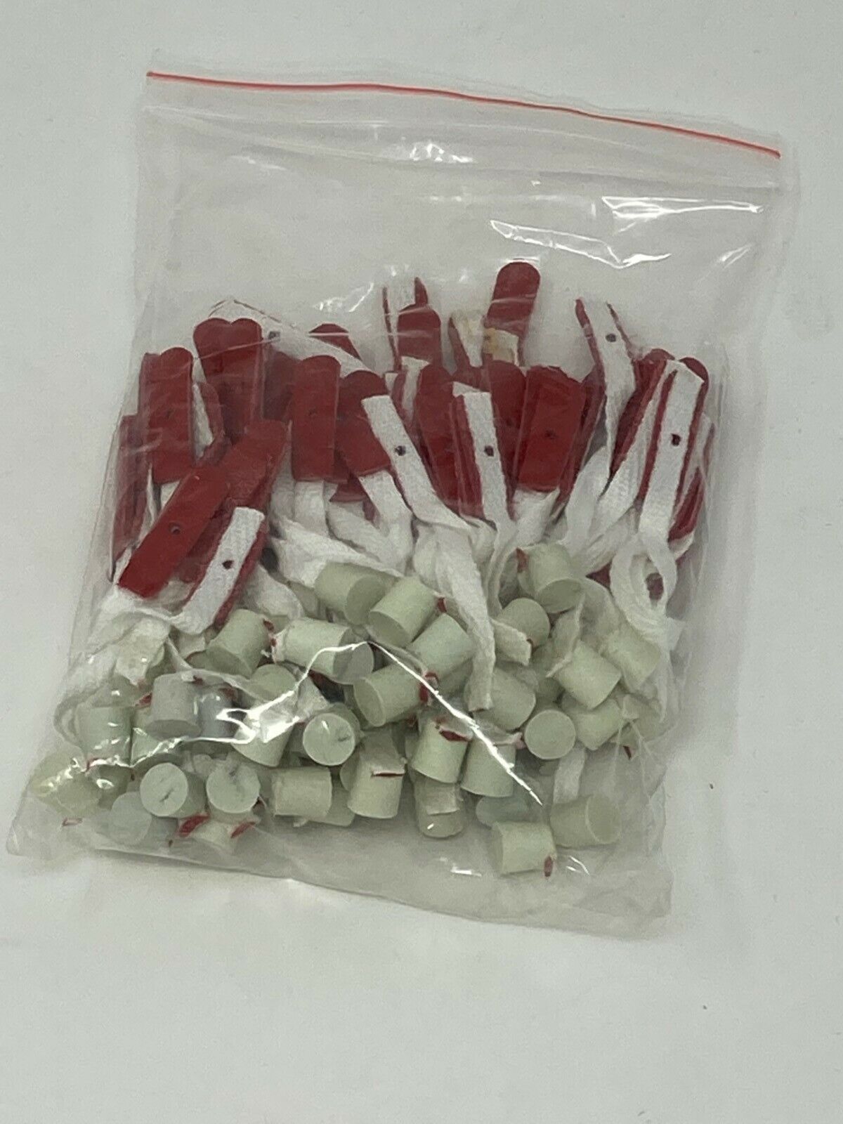 Upright Piano Repair Parts - Large Rubber Cork-Style Bridle Straps, set of 90