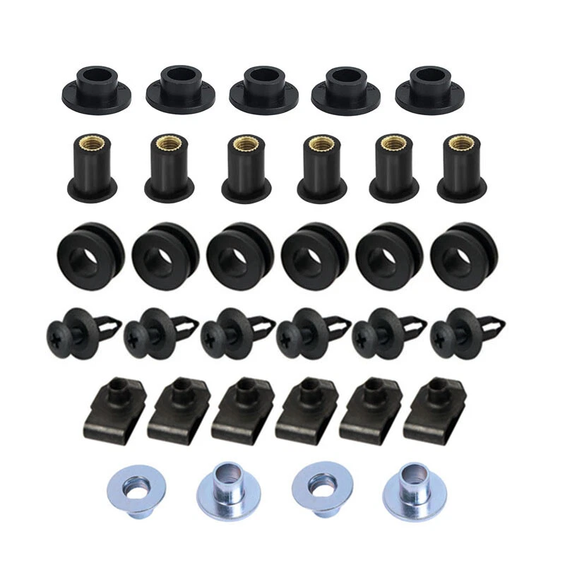 Kit de tornillos de carrocería de pernos de carenado de parabrisas de motocicleta para Honda CBR1000RR 2008-2011 Foto 4 de 4