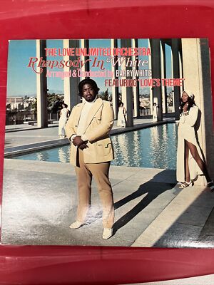 Barry White The Love Unlimited Orchestra Rhapsody In White LP