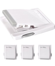 4 Pack Eco-Baby Sliding Door Lock Child Proof Safety Locks for Glass Doors