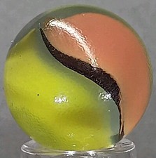 Vintage Imported Cat's Eye Marble .62 Inches Near-Mint Condition