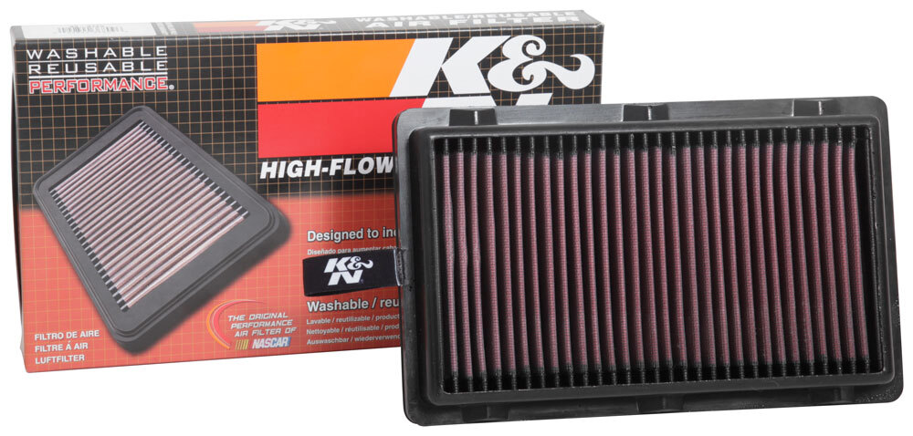 K&N High-Flow Original Lifetime Engine Air Filter: Increase Power 33 - View #14