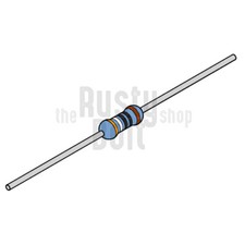 Resistors - 1/4 w 0.25 watt - 390 ohm - 1 Tolerance - Metal Film - New