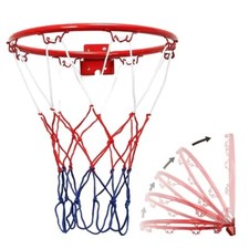 12In Basketball Net Heavy Duty All Weather Hoop Goal Rim Indoor Outdoor
