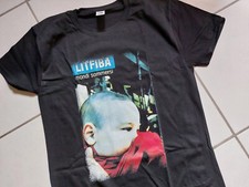 T-SHIRT MAGLIETTA RETRO VINTAGE LITFIBA ALBUM "" MONDI SOMMERSI "" CHIEDERE INFO