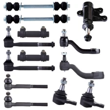 Front Ball Joints Sway Bar Tie Rod End Suspension For 1993-1994 Blazer ES2004S