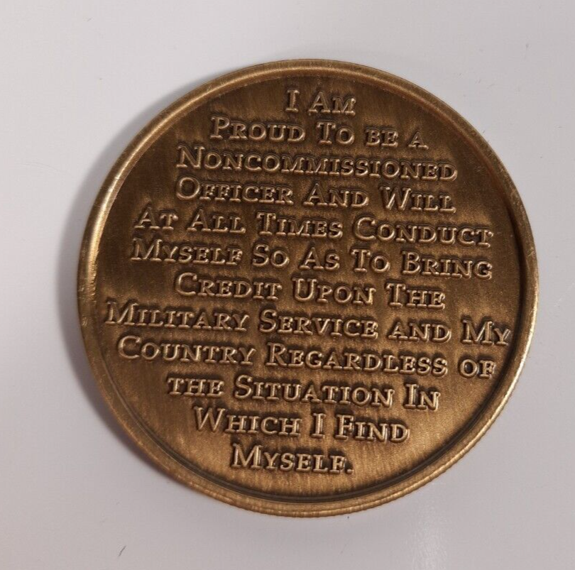 US ARMY Noncommissioned Officer Association   US military challenge coins-image