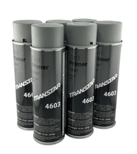 TRANSTAR 4603 - 2 in 1 PRIMER - GRAY  15oz. - 6 CANS - FREE SHIPPING