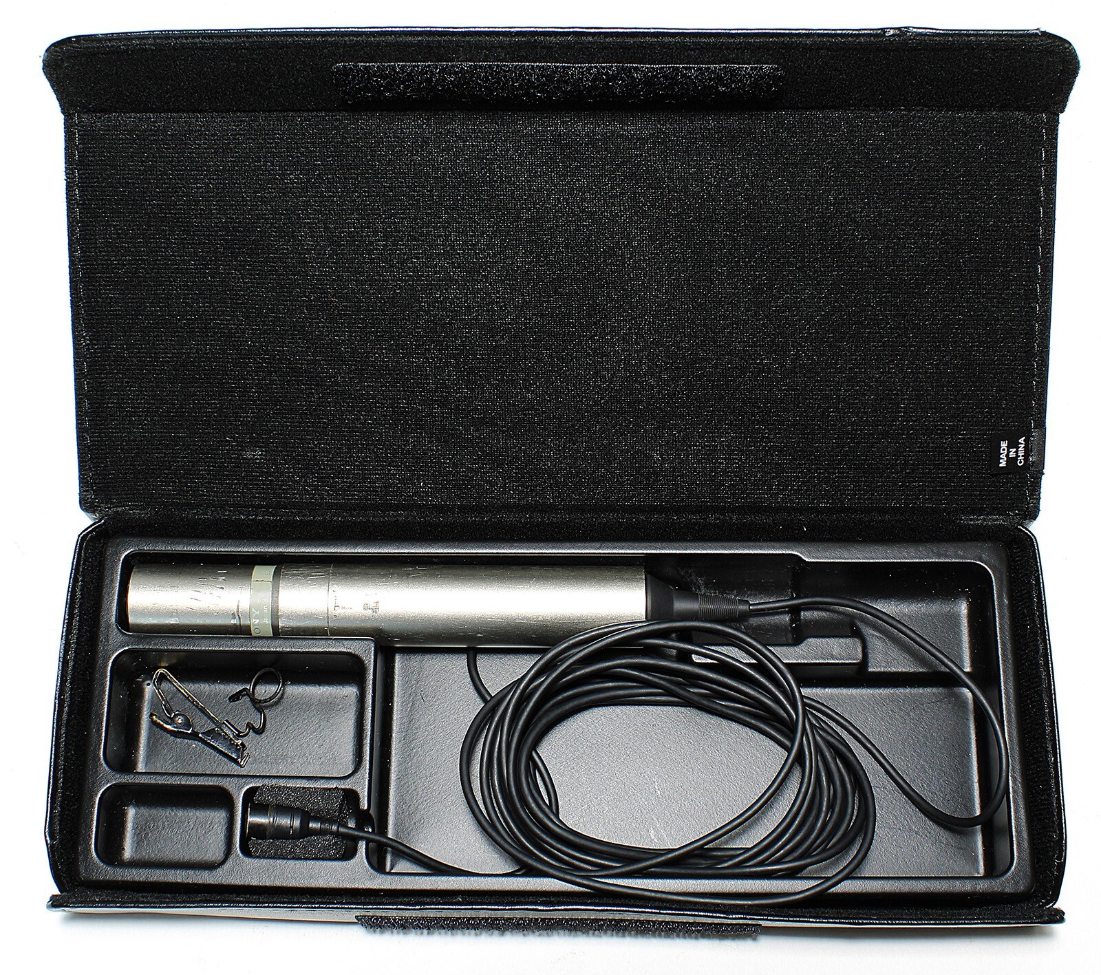 SONY ECM44B OmniDirectional Electret Condenser Lavalier Microphone