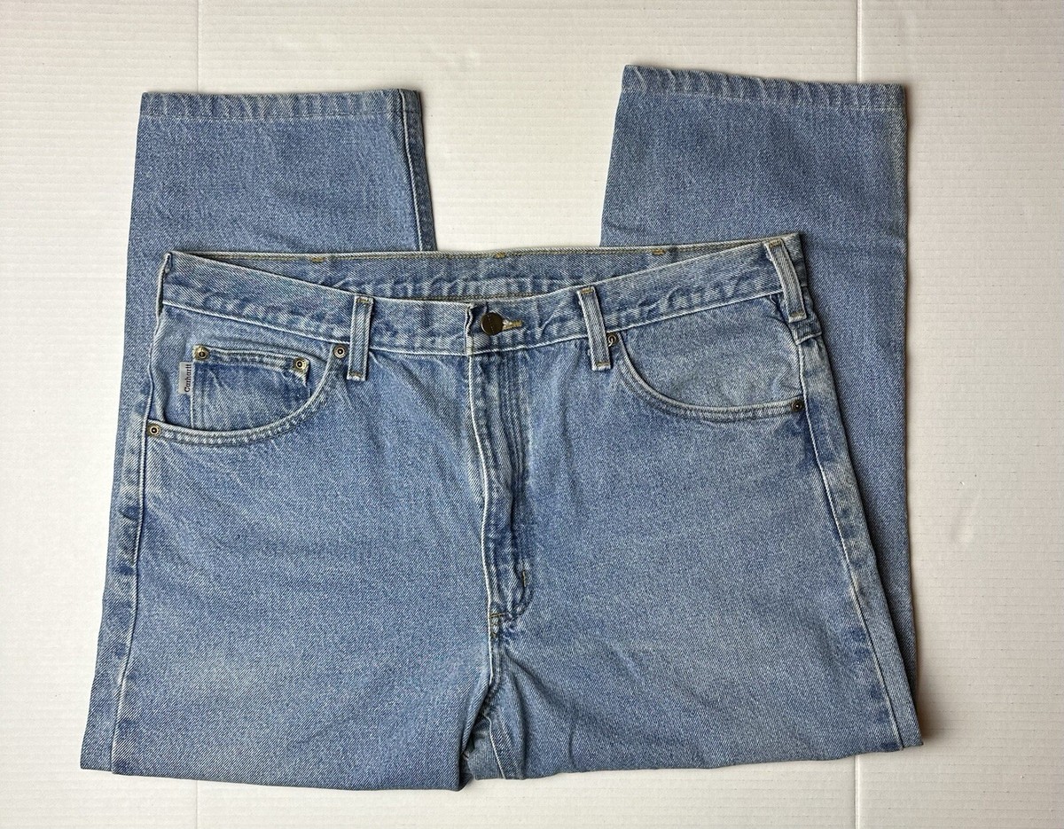 Carhartt Men's 36 X 23 Relaxed Fit Tapered Leg Jeans