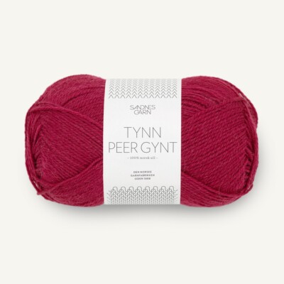TYNN PEER GYNT von SANDNES GARN - RUMBA RED (4255) - 50 g / ca. 205 m Wolle