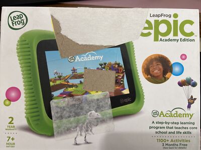 Leap Frog Epic Academy Edition Kids Learning Tablet Quad Core WiFi 16GB READ 2C