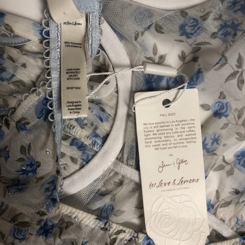 For Love And Lemons Lottie Slip Dress Small New With Tags. - Picture 16 of 17