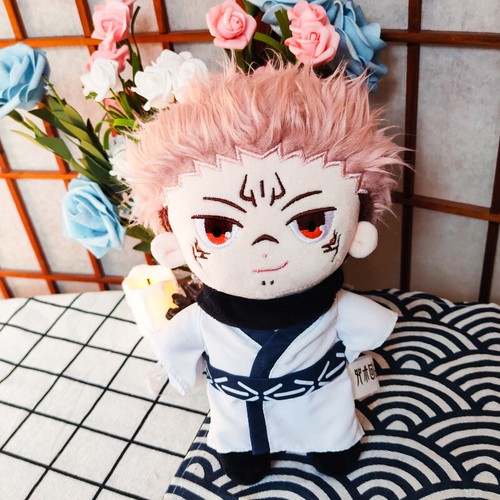 Anime Jujutsu Kaisen Plush Doll Ryomen Sukuna Fushiguro Megumi Plushie Toy Gifts - Picture 5 of 21