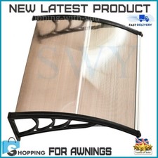 Türvordach Markise Unterstand Vorne Hinten Veranda Außen Beschattung Terrasse Dach Abdeckung 1,2M.