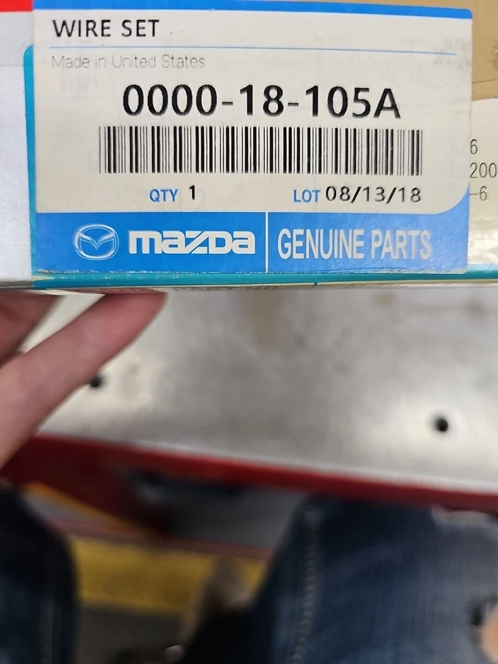 Комплект проводов свечей зажигания для пикапа Ford Probe 92 91 90 Mazda B2200 Truck 1992 - Изображение 3 из 3